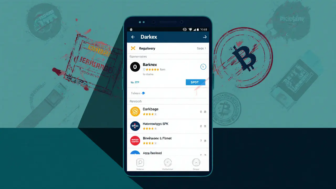 Smartphone with no reviews as a regulatory stamp blocks it, shadowing other exchanges