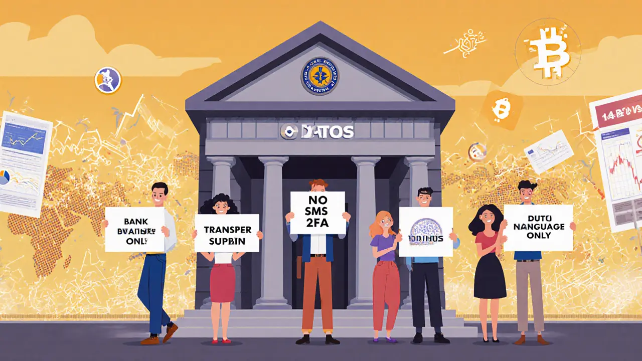 Dutch users supporting SATOS&#039;s regulated approach against chaotic global crypto platforms.