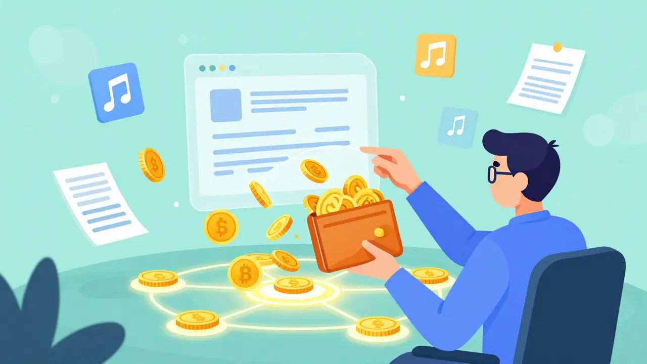Content Monetization Smart Contracts: How Creators Earn Directly on Blockchain
