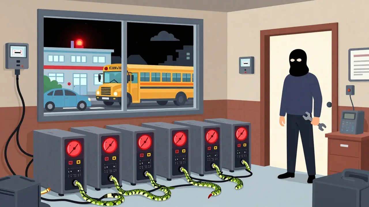 Illegal crypto miners overload Kuwaiti power grid, causing blackouts in nearby buildings.