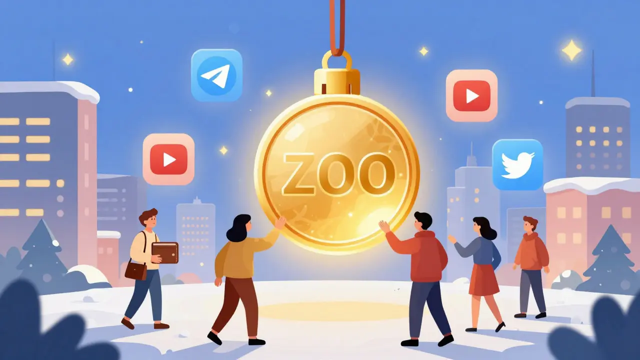 ZooCW Christmas Utopia Airdrop: How to Claim Your 8.50 ZOO Tokens