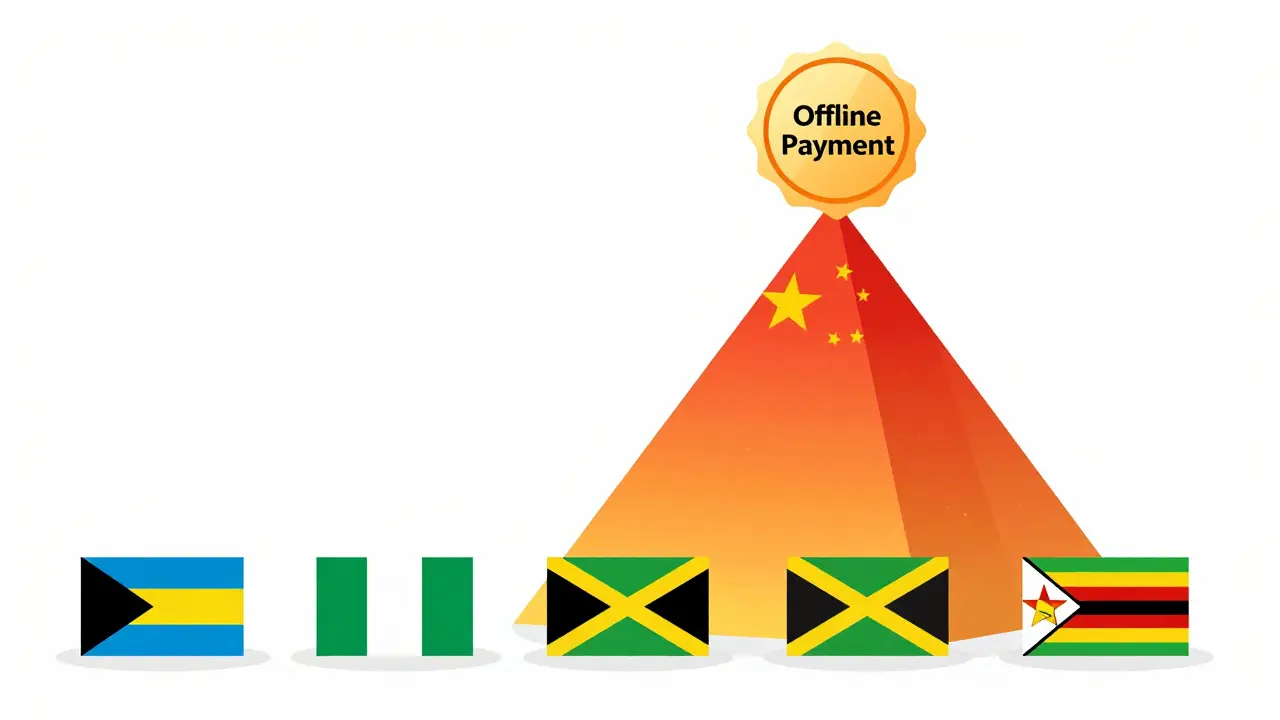 China's Digital Yuan dwarfing other countries' CBDCs in scale and functionality.