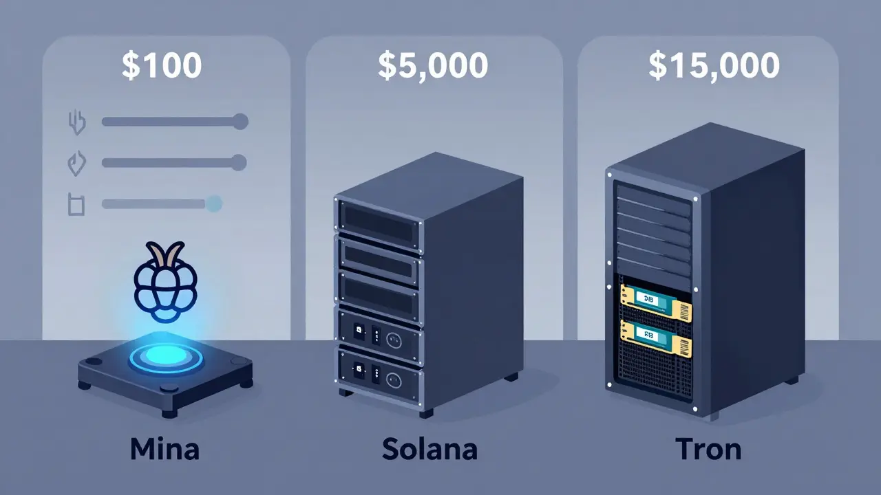 Validator Requirements for Different Blockchains: Hardware, Staking, and Costs Compared