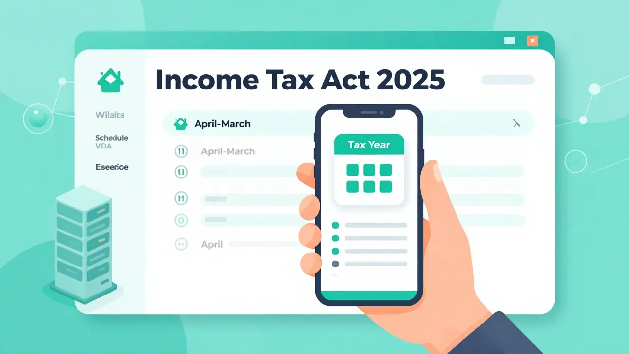 Digital interface illustrating modernized Tax Year assessment system