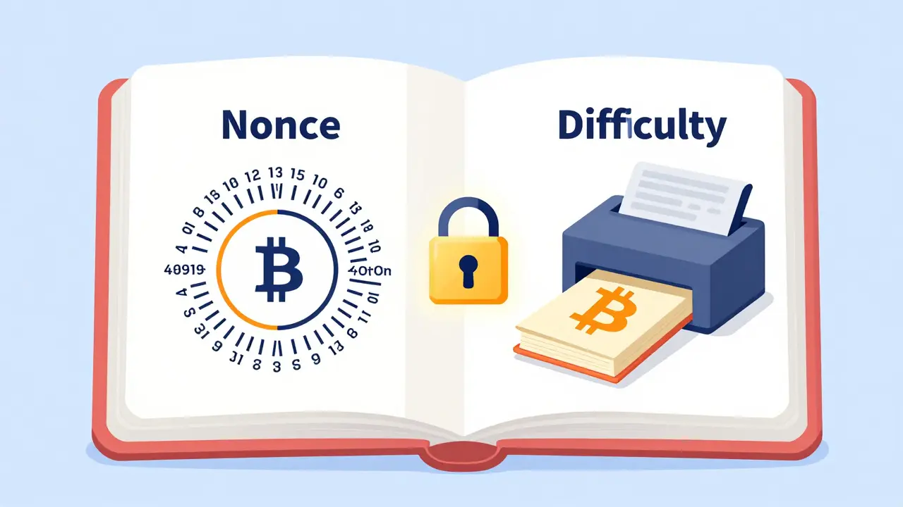 Illustration of Bitcoin nonce counter resetting via extra nonce mechanism