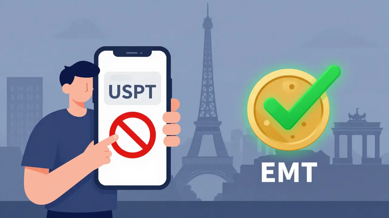 EU Stablecoin Restrictions Explained: USDT, MiCA, and the 2025 Ban