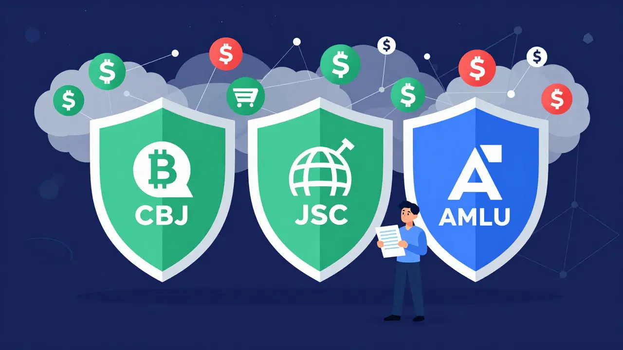 Three regulatory agencies protecting the financial system from unlicensed crypto activity