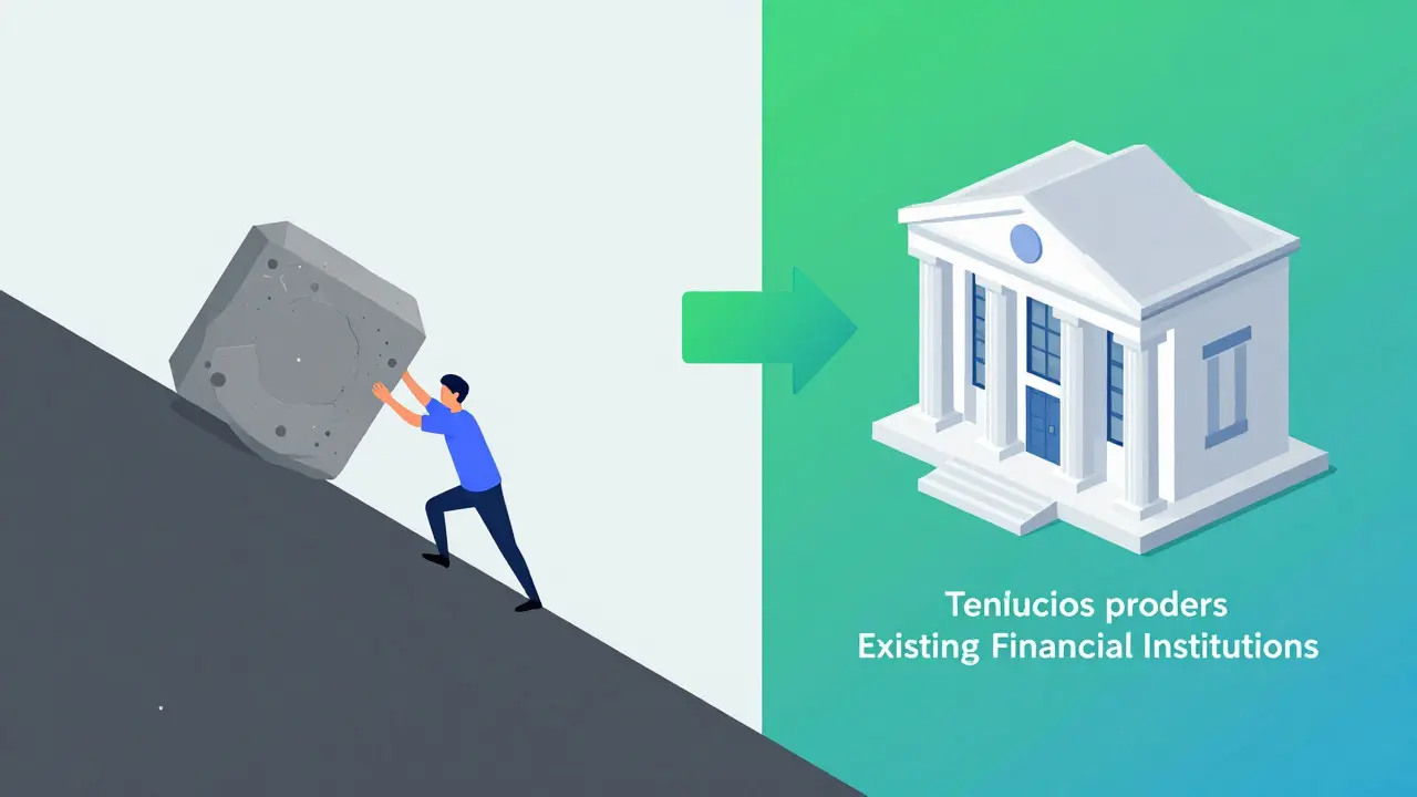 Illustration comparing startup vs bank crypto custody licensing paths.