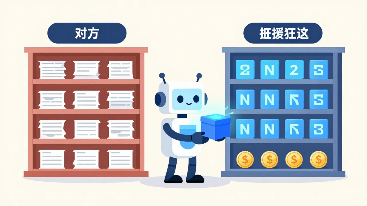 Illustration of Sui's object-centric data model organizing digital assets efficiently