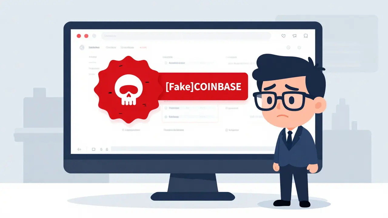 What is [Fake]COINBASE (COIN)? Exposing the Crypto Impersonation Scam