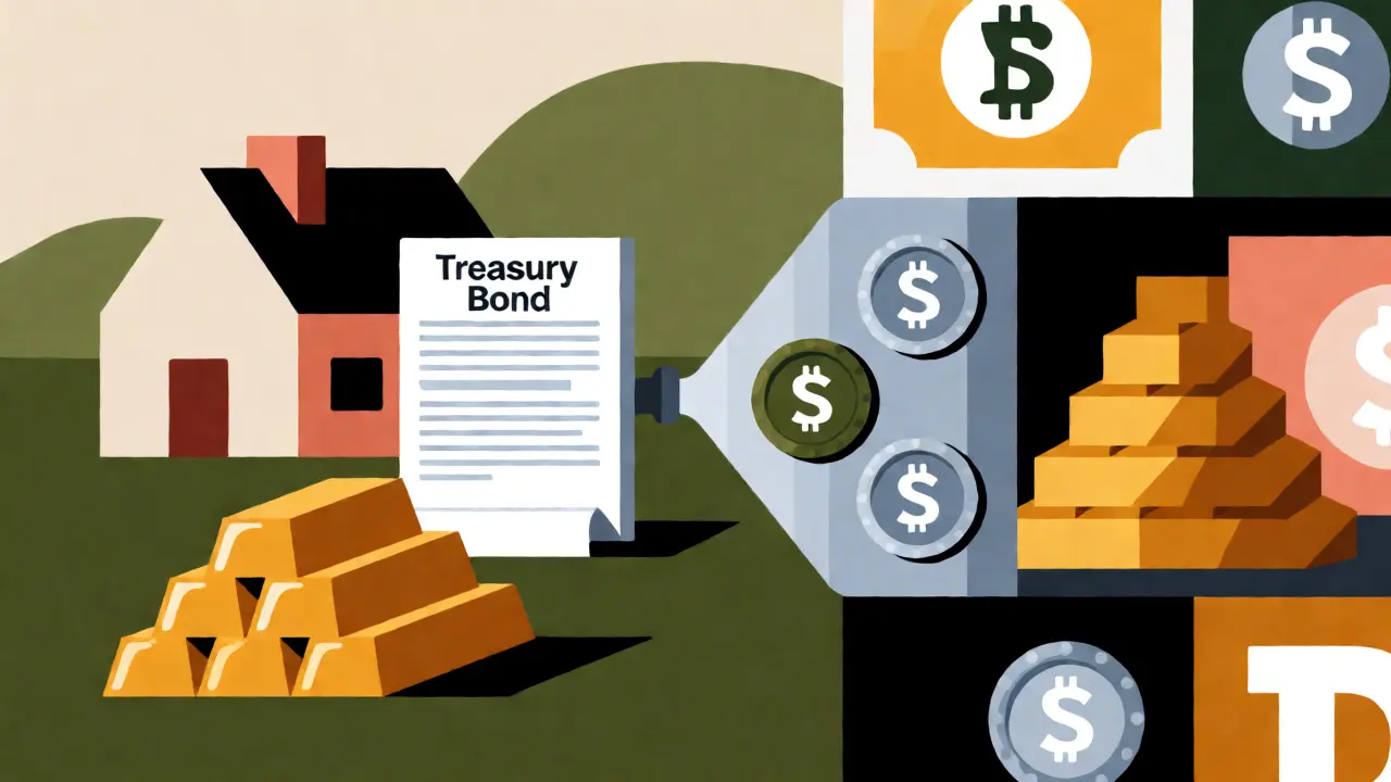 Real-world assets like houses and bonds turning into digital tokens for DeFi.